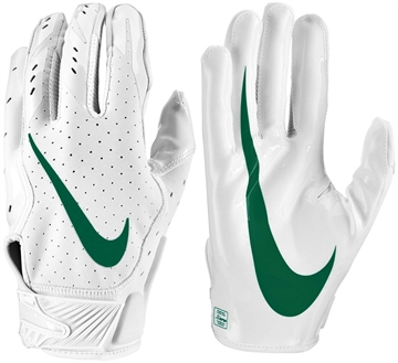 Nike Vapor Jet 5.0 Youth handsker - Hvid/Grøn